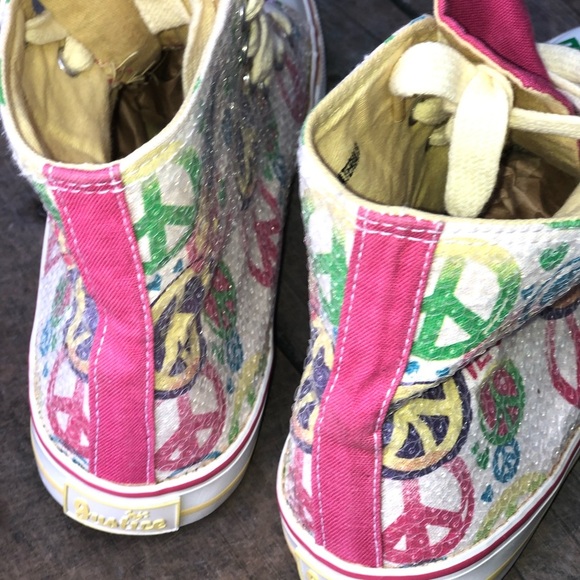 Justice Converse high top sneakers - Picture 3 of 7